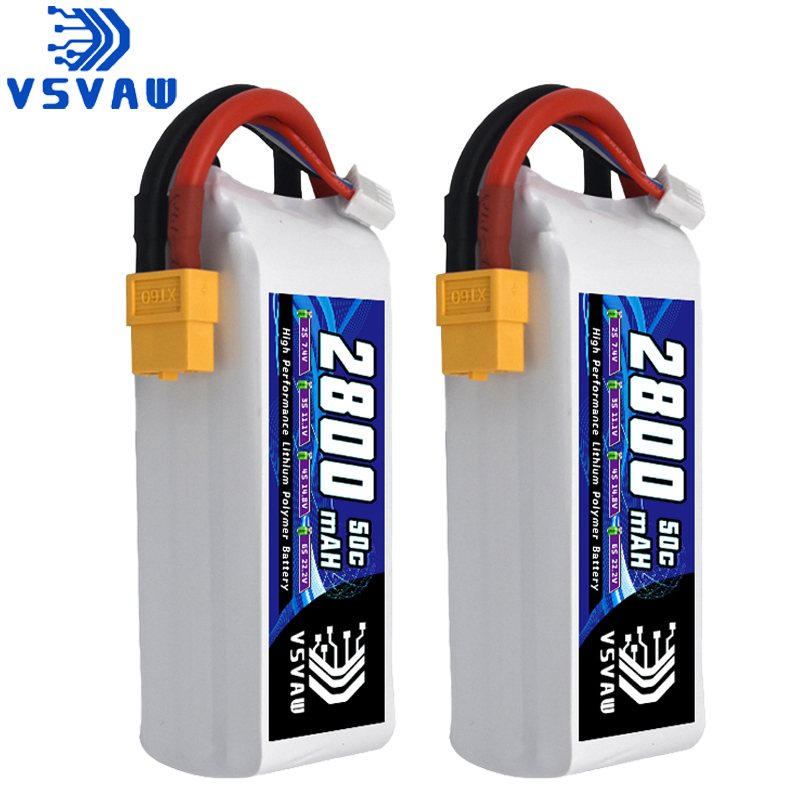 Hobby Rc Quadcopters & Multirotors - VSVAW 3S 2800MAh Baterai Lipo 11.1V