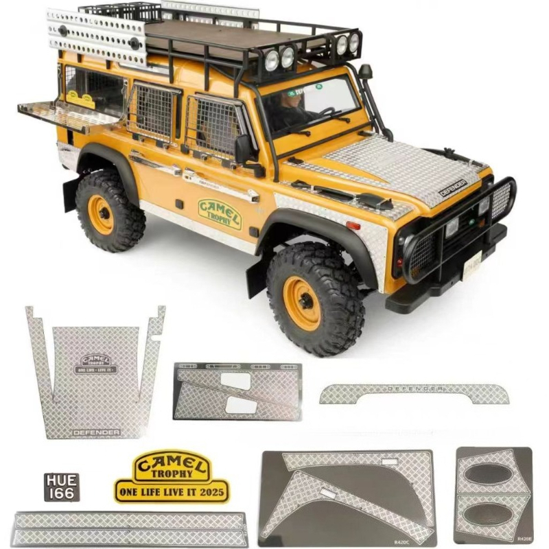 Rc Hobby Desk - Pelindung Kap Mesin/Side Skirt Mobil RC,