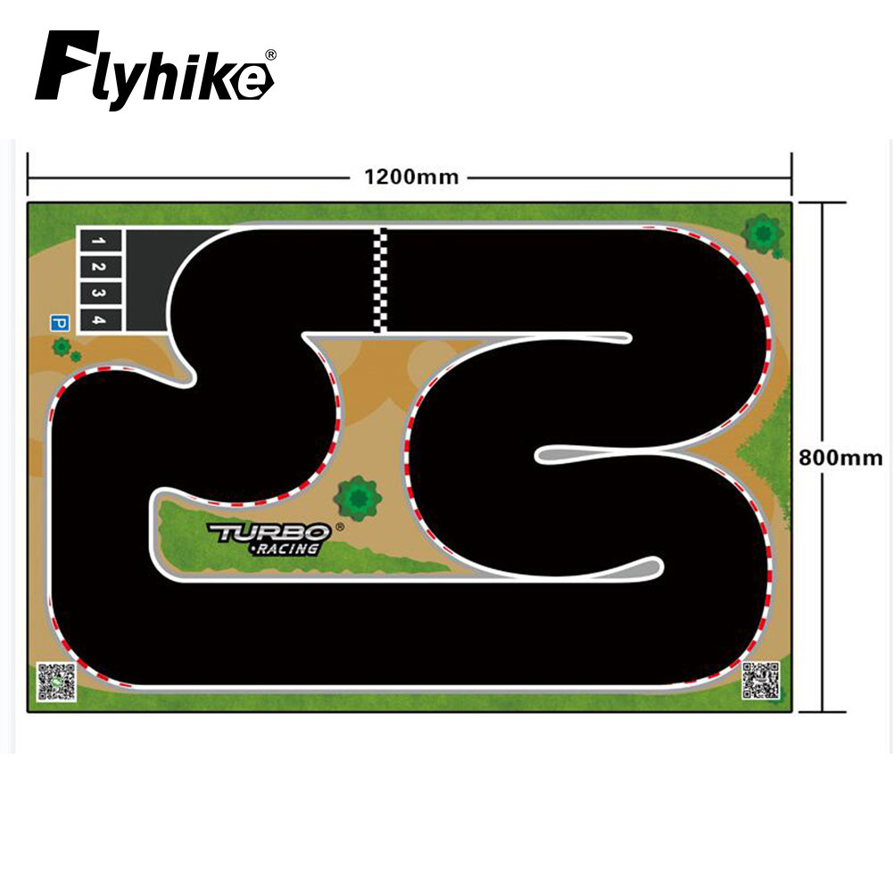 Rc Hobby Desk - Karpet karet mobil Turbo balap, matras