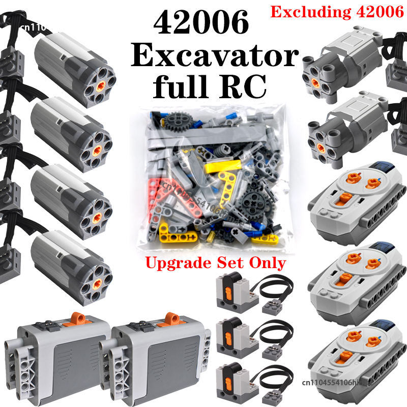 Rc Excavator Hobby - MOC Excavator Versi RC Lengkap Teknis