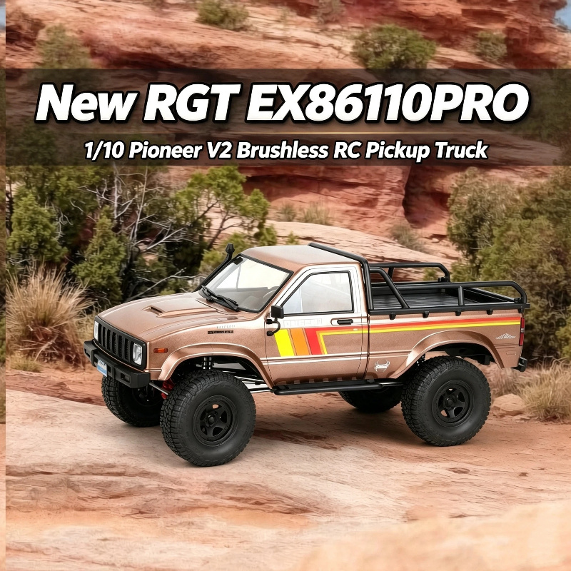Rc Drift Car Brushless - RGT EX86110PRO Pioneer 1/10 Kendaraan Simulasi