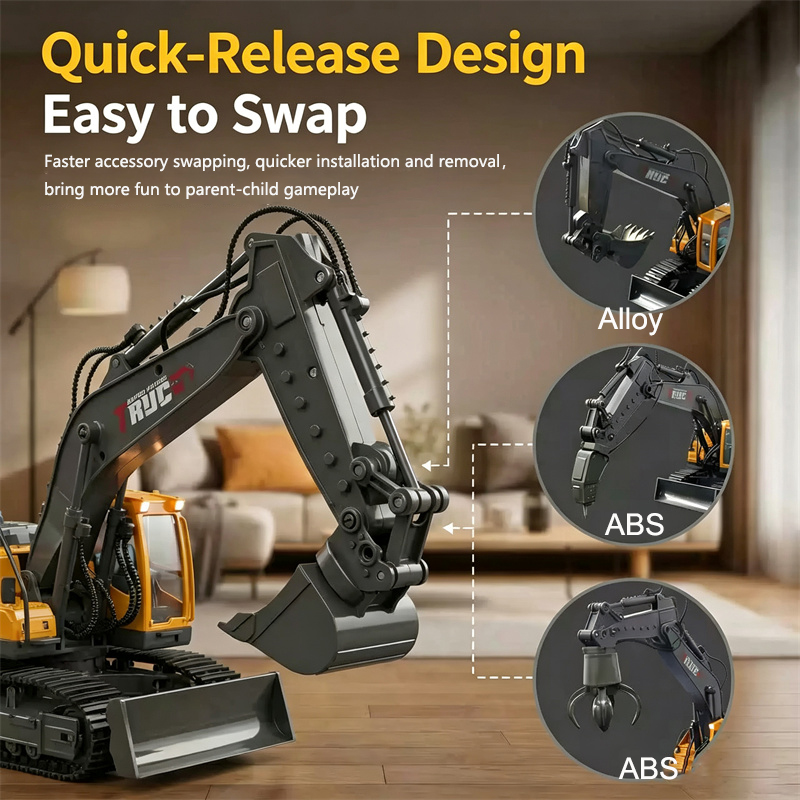 17/19 CH Excavator Remote Cont - Rc Excavator Hobby ulasan dan harga