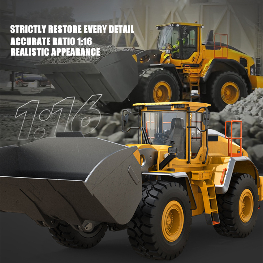 1/16 Excavator RC Elektrik den - Rc Excavator Hobby ulasan dan harga