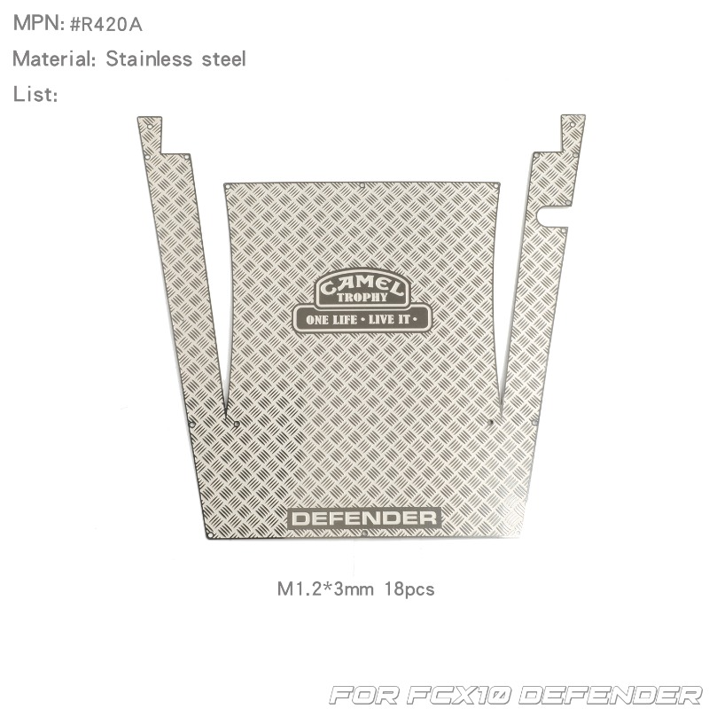 Pelindung Kap Mesin/Side Skirt - Rc Hobby Desk ulasan dan harga