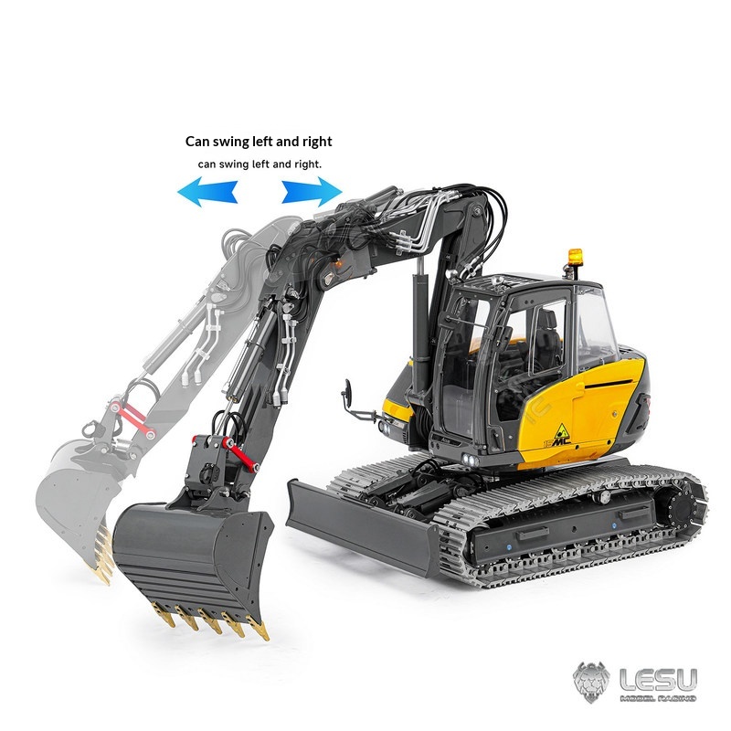 LESU Rc Hydraulic Excavator Sk - Rc Excavator Hobby ulasan dan harga