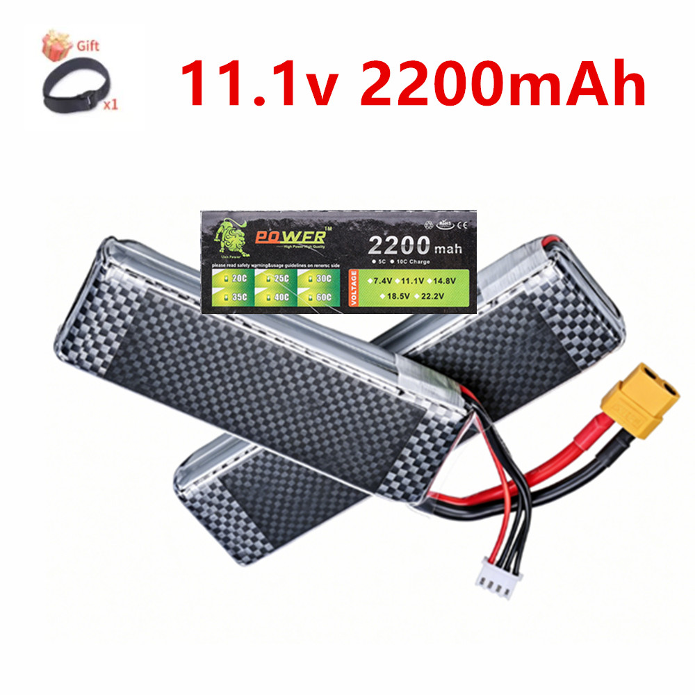 Baterai Lipo 3S 11.1V 2200mAh  - Hobby Rc Quadcopters & Multirotors ulasan dan harga