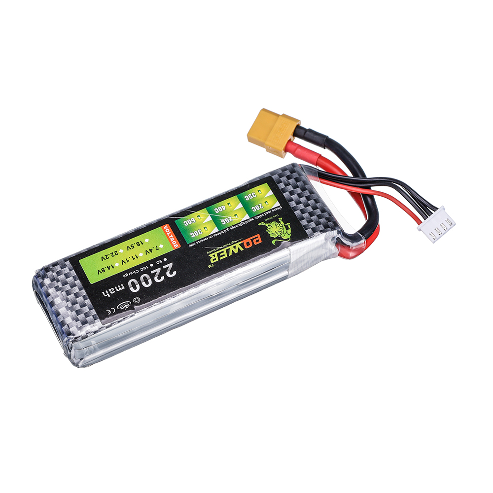 Baterai Lipo 3S 11.1V 2200mAh  - Hobby Rc Quadcopters & Multirotors ulasan dan harga
