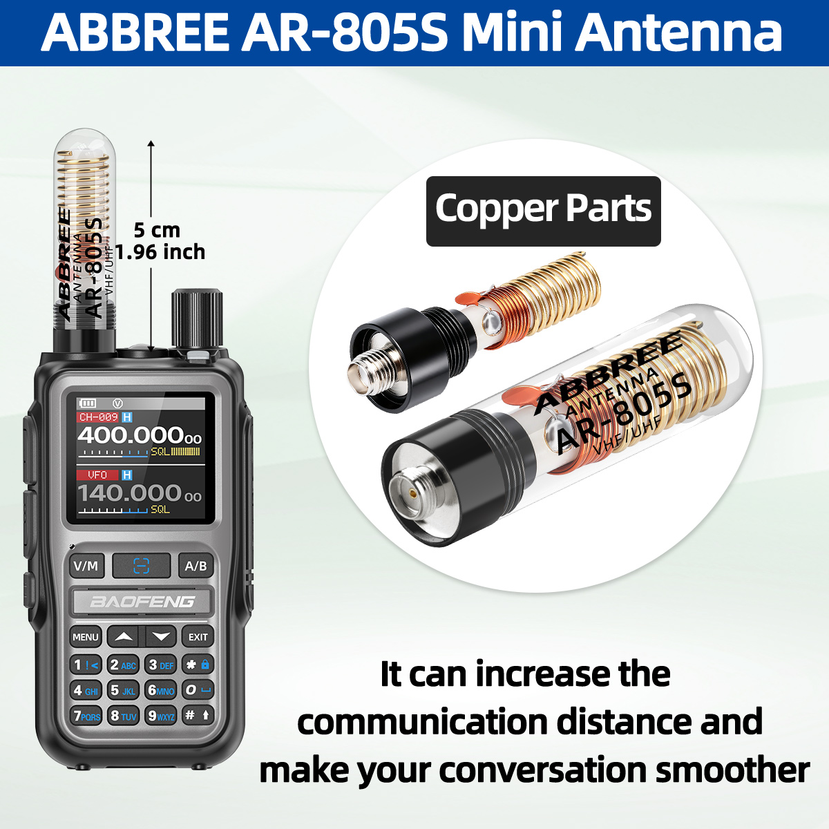 Antena Mini Walkie Talkie ABBR - Rc Drift Car Brushless ulasan dan harga