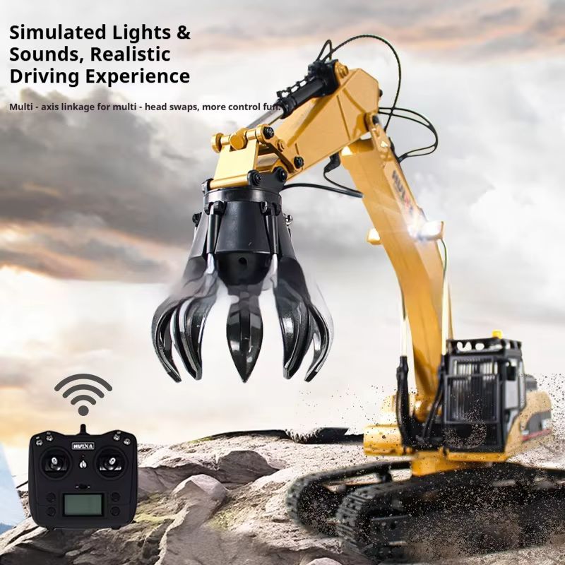 Huina Upgrade 1590 1/14 Excava - Rc Excavator Hobby ulasan dan harga
