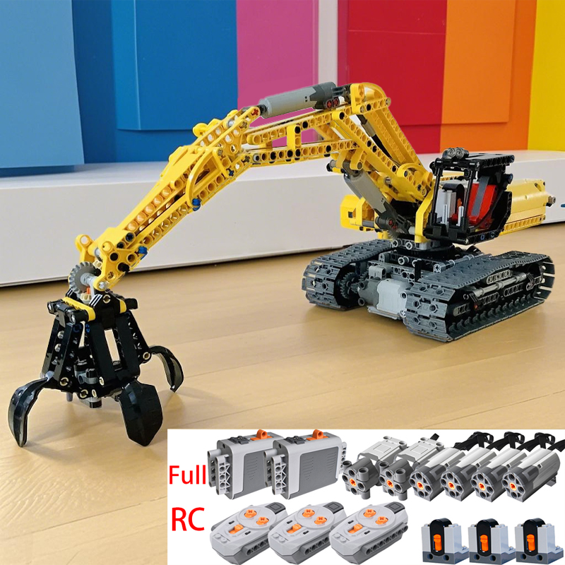 MOC Excavator Versi RC Lengkap - Rc Excavator Hobby ulasan dan harga